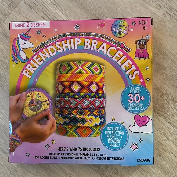 Friendship bracelet kit nwt unopened crafty maker kit steam fashion nwt - Picture 2 of 5
